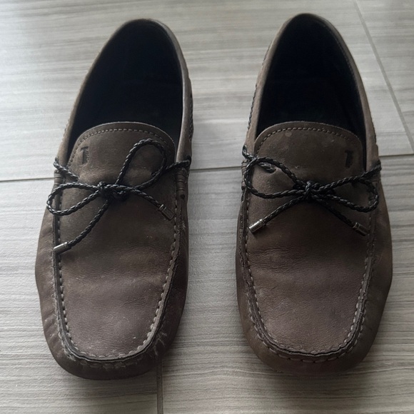 Men's Brown Tod’s Gommino Loafers - Picture 3 of 7
